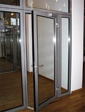 Алюминиевая дверь из холодного профиля - Межкомнатные двери